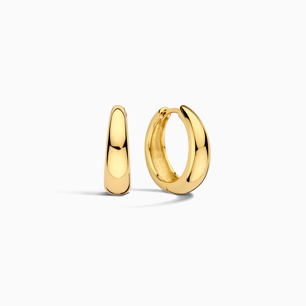 Rue Statement Hoops | Gold-Westeryn