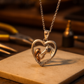 Equestrian Elegance Heart Necklace-Westeryn