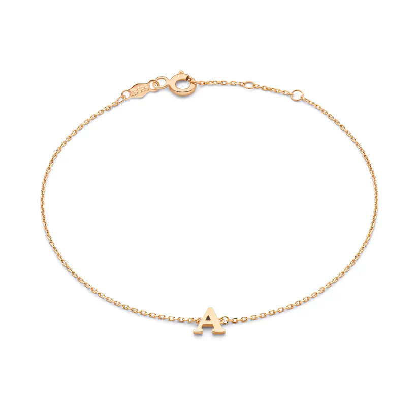 Vita Signa Initial Bracelet | Gold-Westeryn