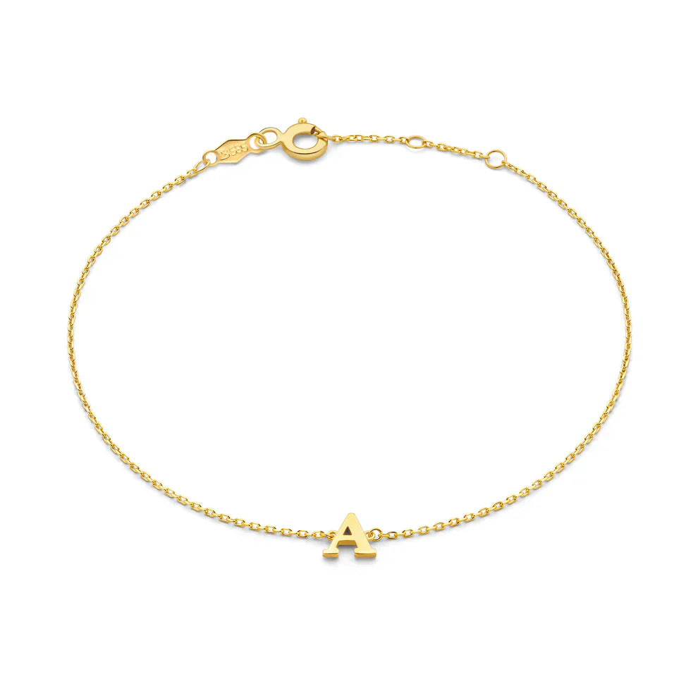 Vita Signa Initial Bracelet | Gold-Westeryn