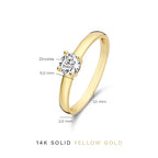 Mira Castelle Ring | Gold-Westeryn