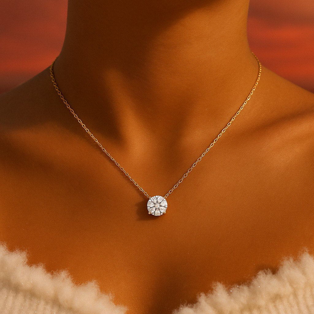 Mirabel | Necklace with a Small Point of Light-Westeryn
