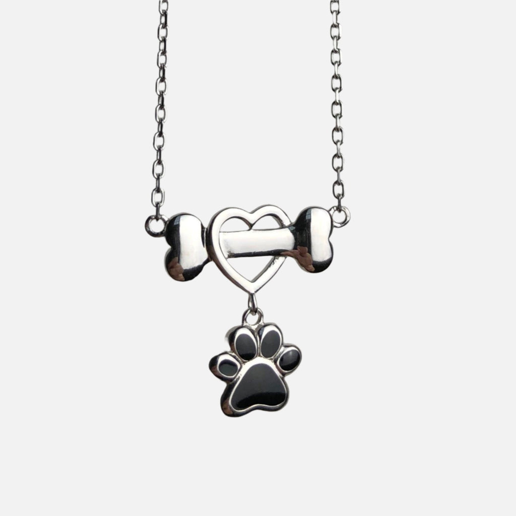 MEJA – Elegant Necklace with Delicate Paw Design Made of Durable Stainless Steel-Westeryn