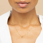 Love letter initial necklace | Gold-Westeryn