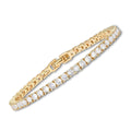 Tennis bracelet | Gold-Westeryn