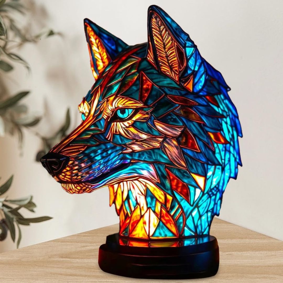 GlowWolf - handcrafted lamp that makes hearts shine-Westeryn