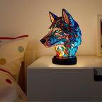 GlowWolf - handcrafted lamp that makes hearts shine-Westeryn