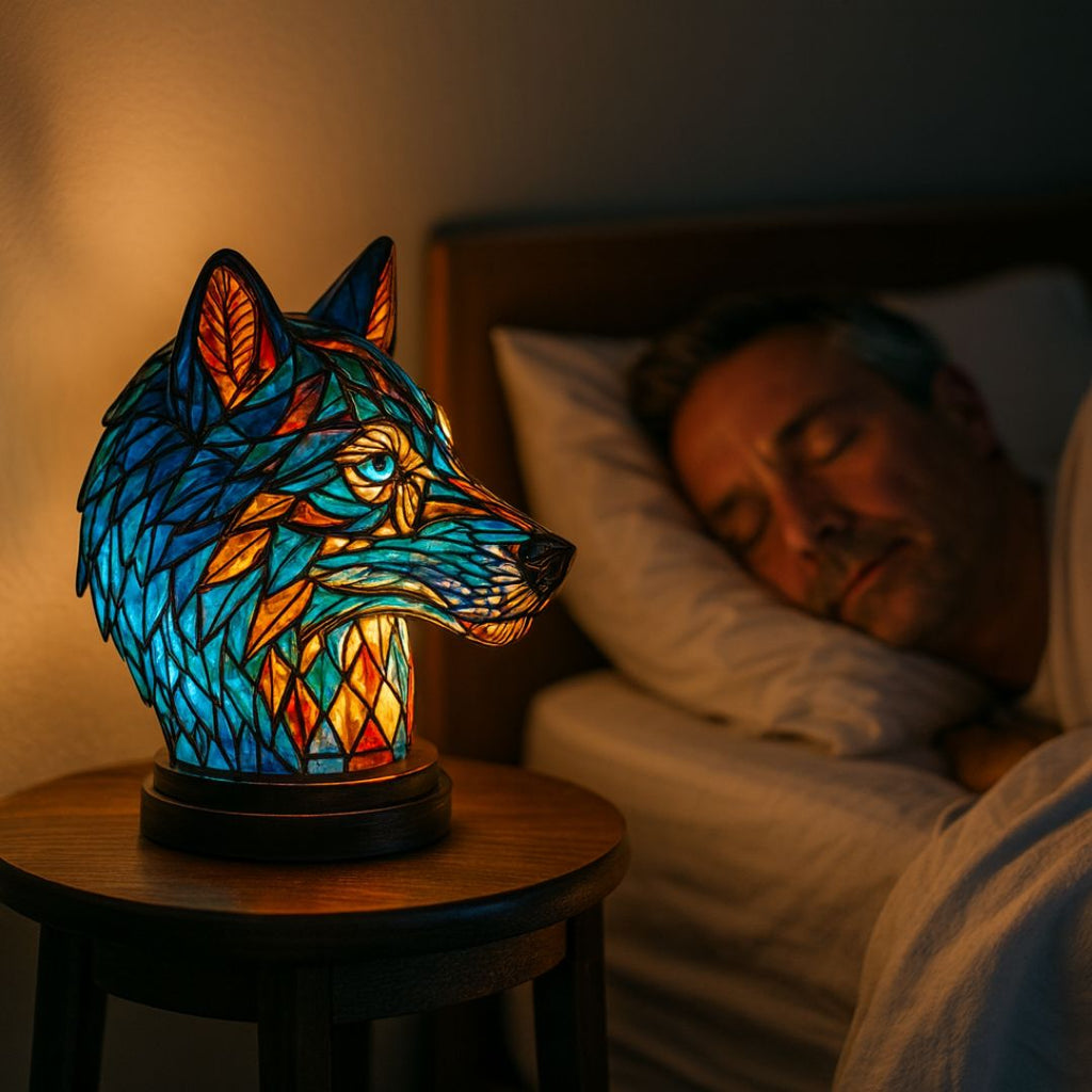 GlowWolf - handcrafted lamp that makes hearts shine-Westeryn