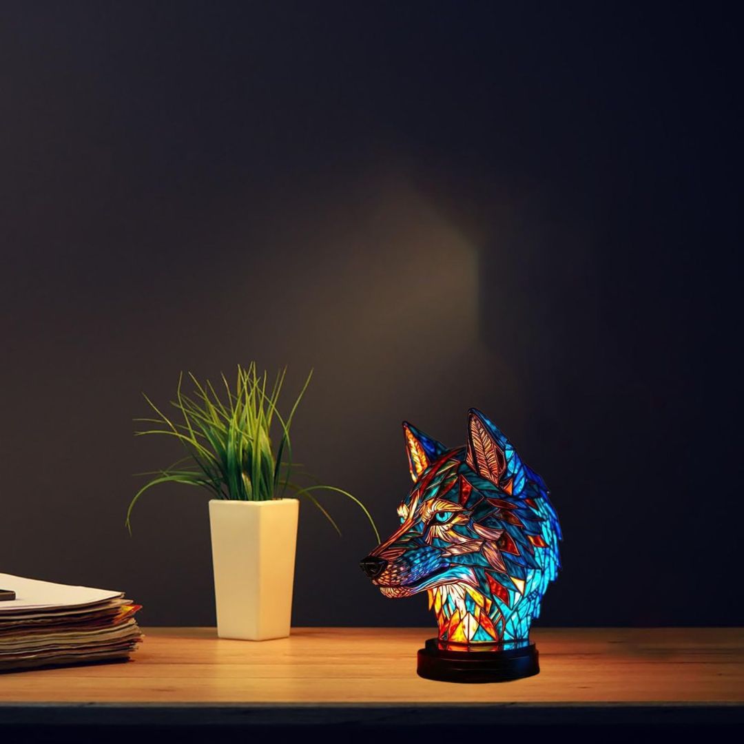 GlowWolf - handcrafted lamp that makes hearts shine-Westeryn