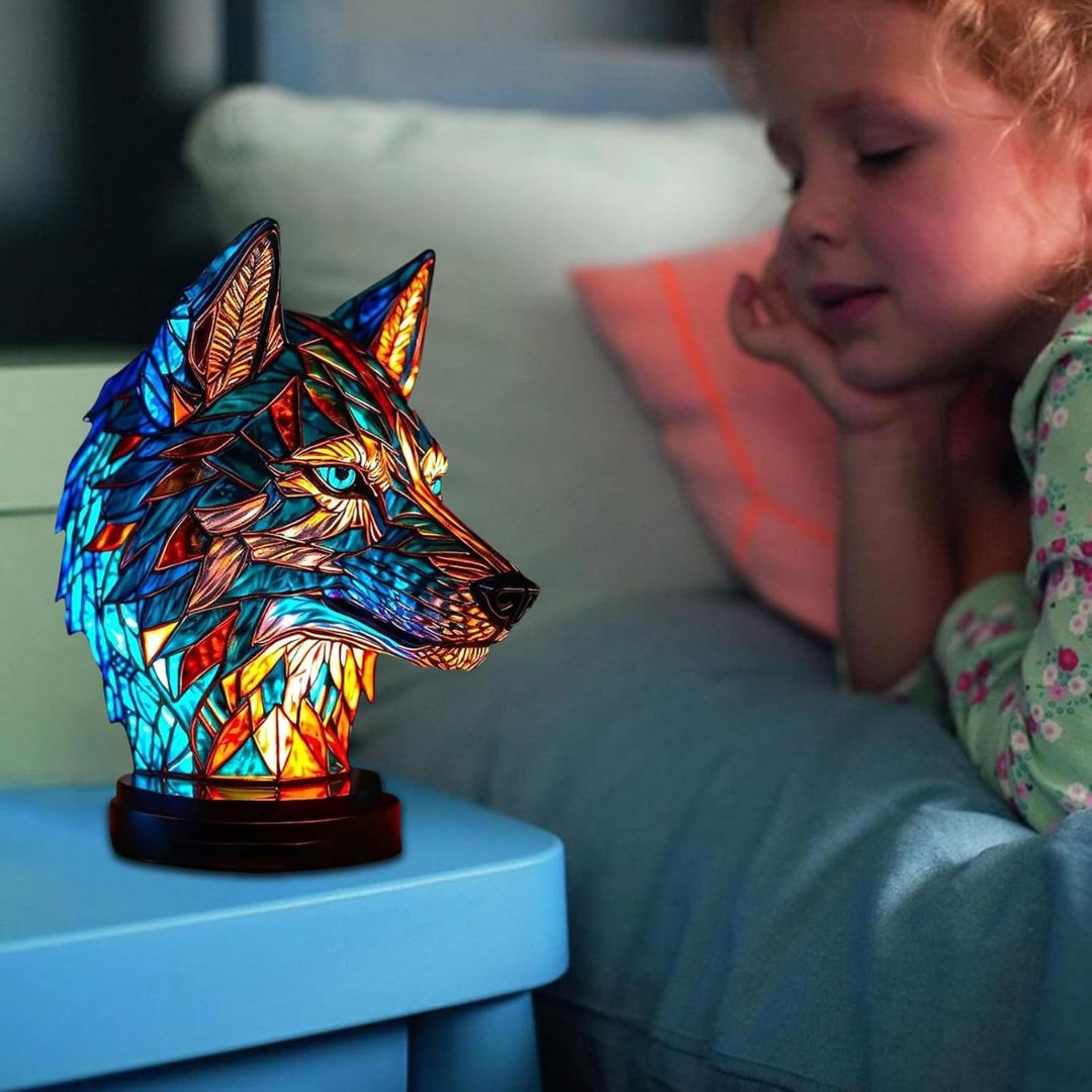 GlowWolf - handcrafted lamp that makes hearts shine-Westeryn