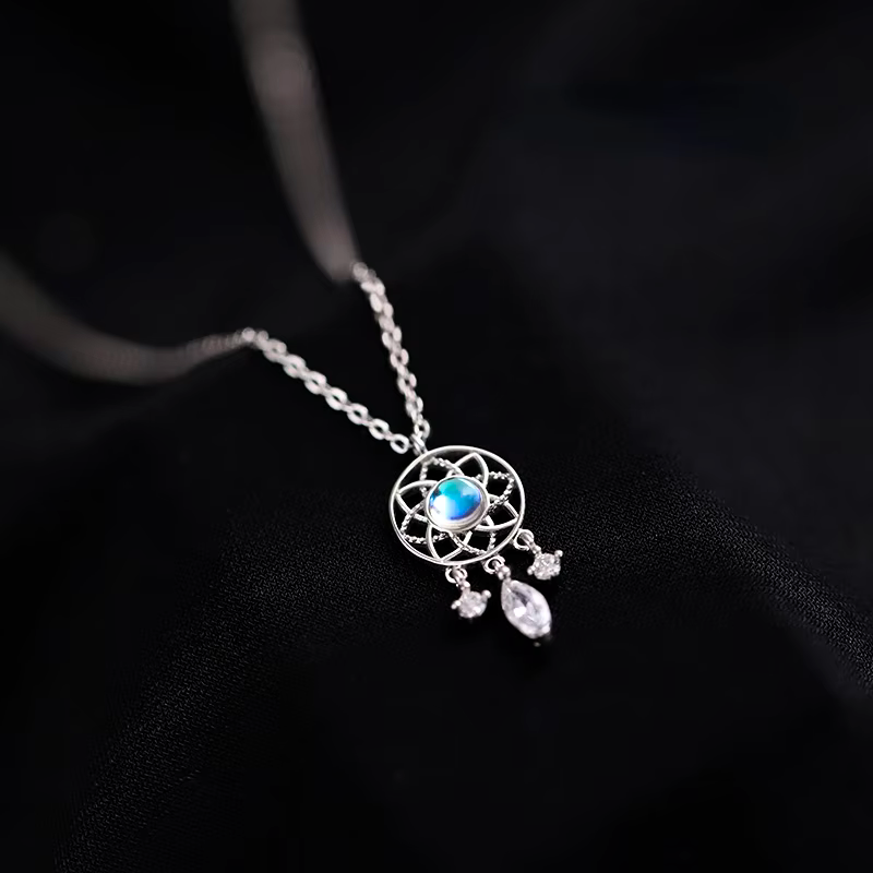 Moonstone Necklace - Dreamcatcher-Westeryn