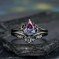 Amethyst Layers Ring | White Gold-Westeryn