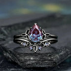 Amethyst Layers Ring | White Gold-Westeryn