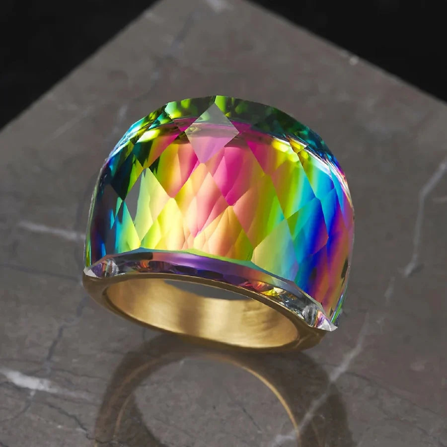 Lustrous Spectrum Ring | Gold-Westeryn