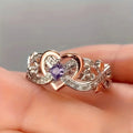 Violetheart Gold & Silver Ring | Mixed Gold-Westeryn