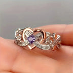 Violetheart Gold & Silver Ring | Mixed Gold-Westeryn