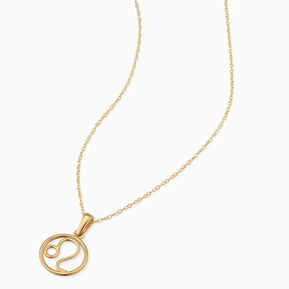 Zodiac sign necklace | Gold-Westeryn