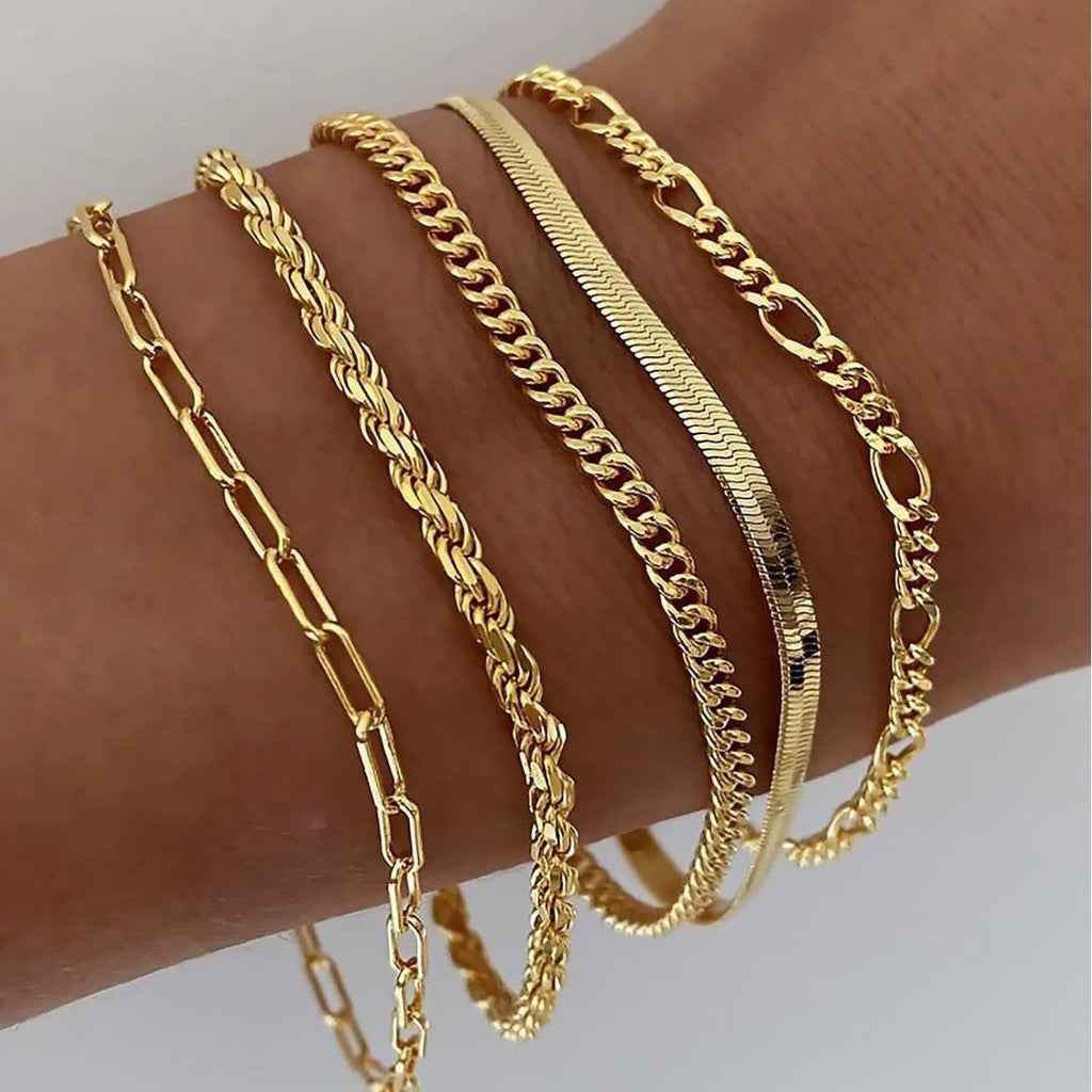 Ellis Renner Bracelet Set | Gold-Westeryn