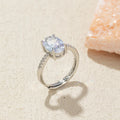 Moonstone Ring – Oval Cut Natural Moonstone-Westeryn