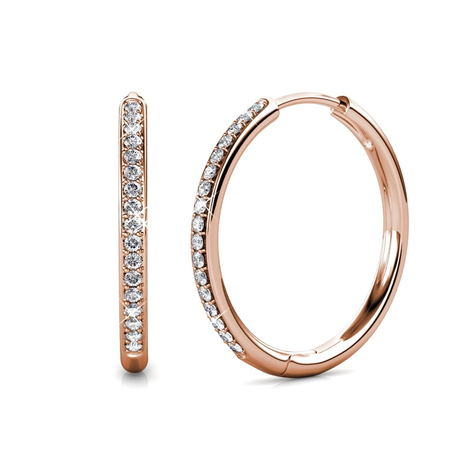Sorel Pave Earrings | Gold-Westeryn