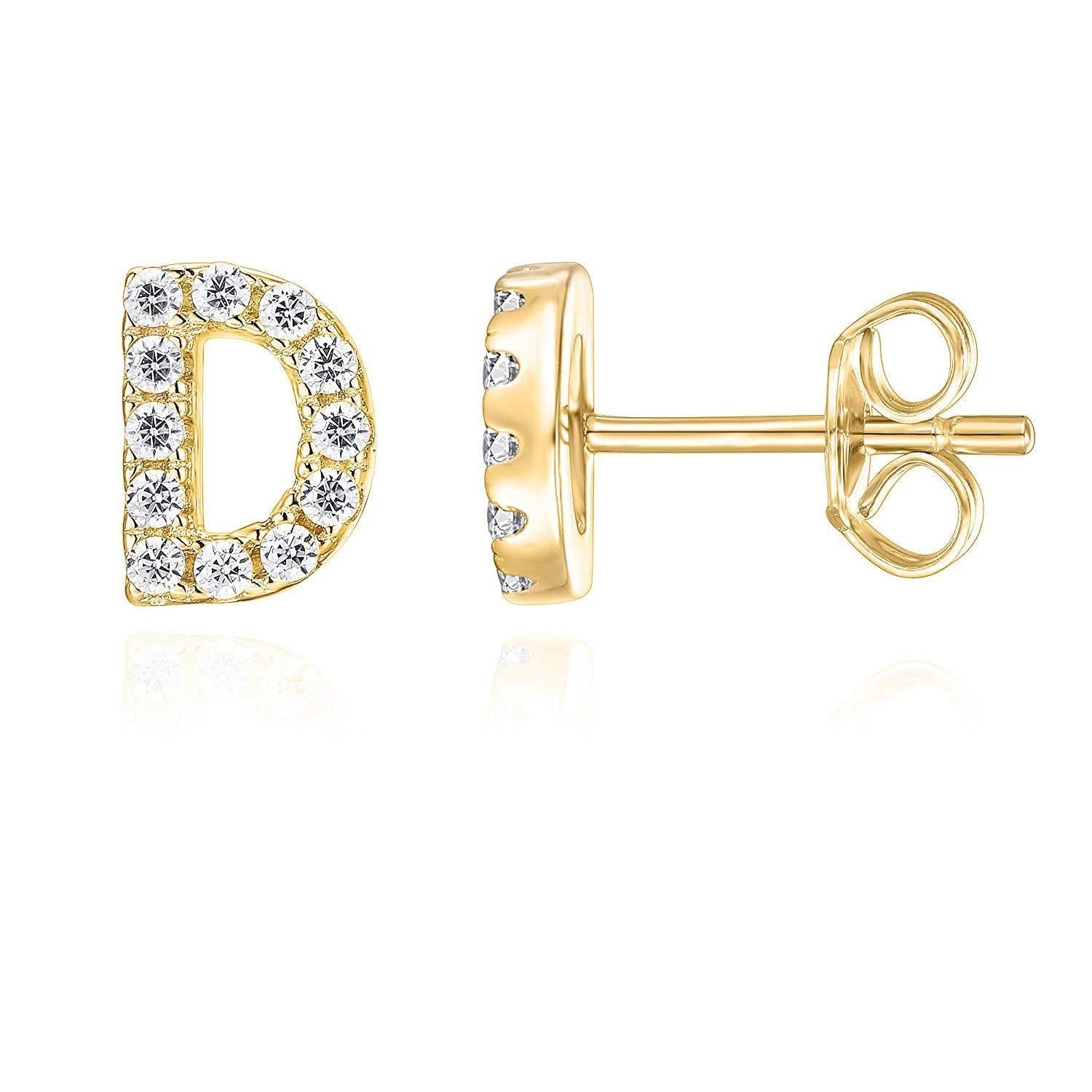 Initial Earring 1pc | Gold-Westeryn