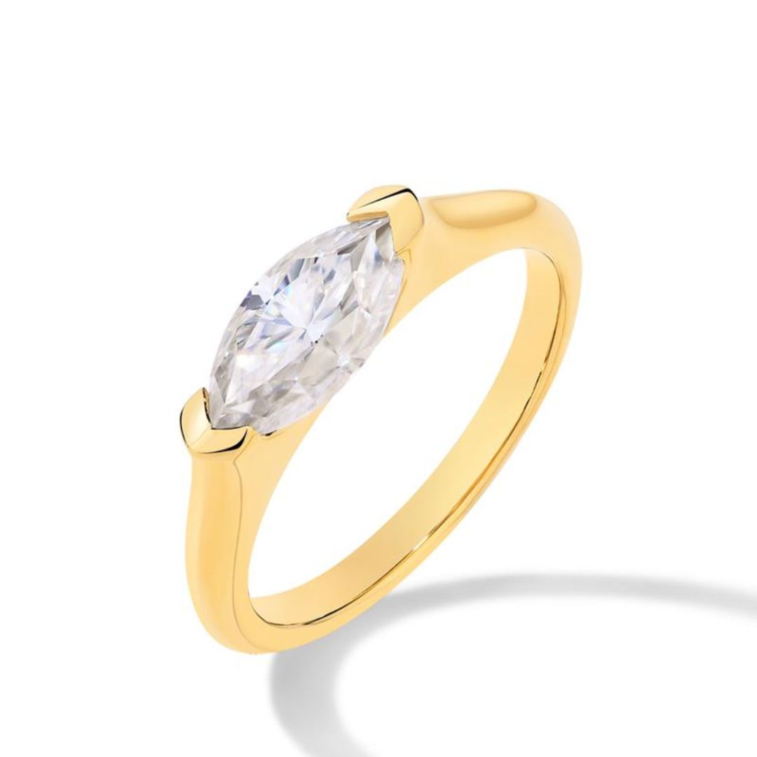 Hailey Playa Thin Ring | Gold-Westeryn
