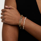 Link T-Bar Bracelet | Gold-Westeryn