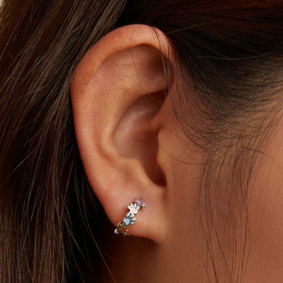 Whimsical Paws Hoops-Westeryn