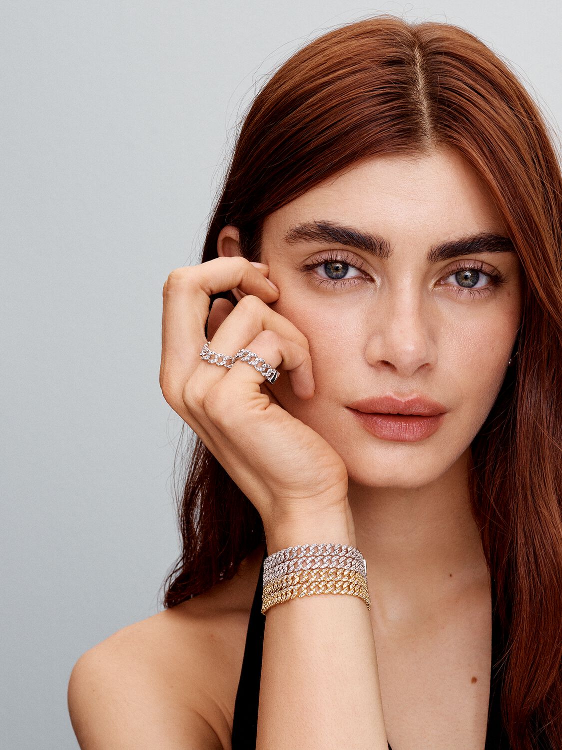 Pave Cuban Bracelet | Gold-Westeryn
