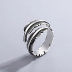 Celestial Feather Adjustable Ring-Westeryn