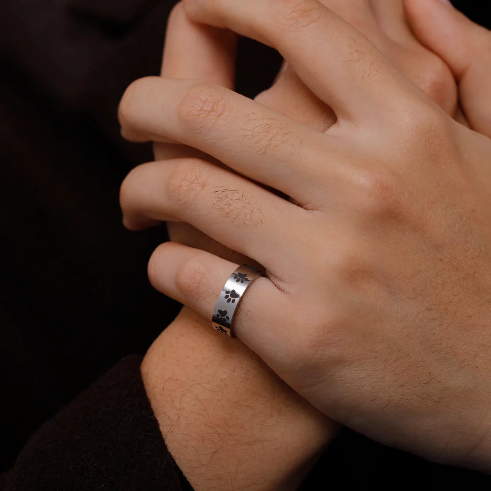 Whispering Paw Print Ring-Westeryn