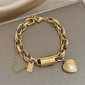 Heartened Chunky Bracelet | Gold-Westeryn
