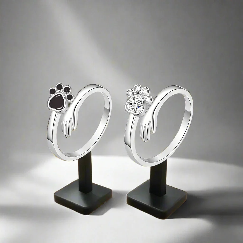 Whispering Paws Adjustable Ring-Westeryn
