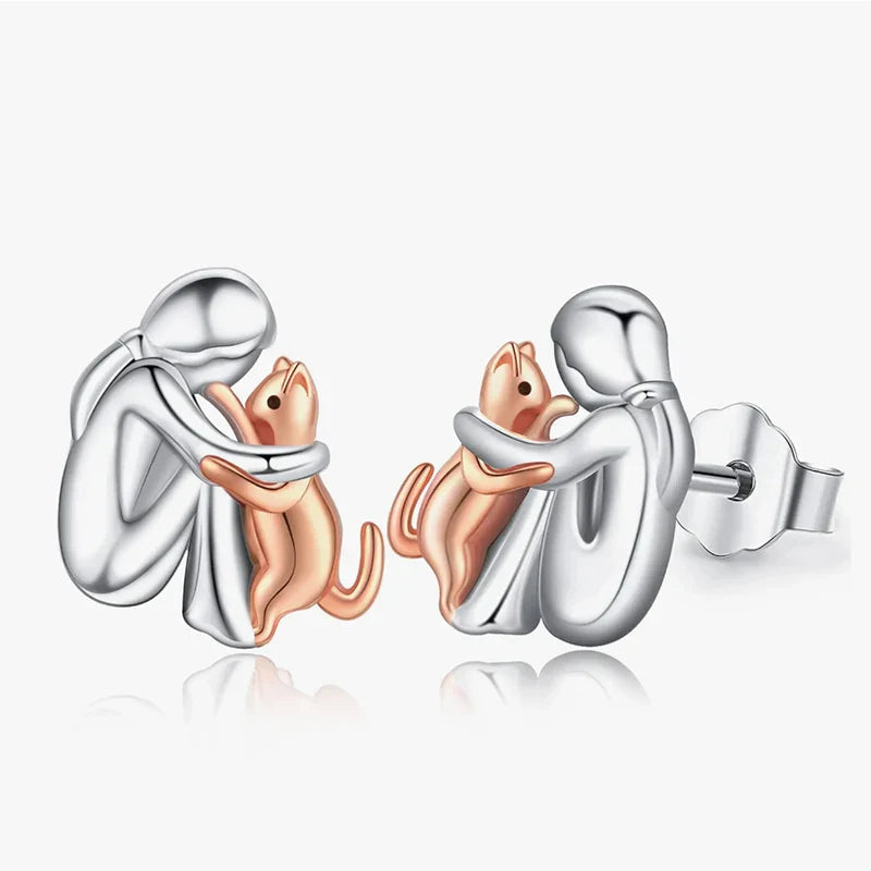Whiskers Embrace Earrings