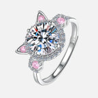 MINA – Adjustable Cat Ear Ring in Silver-Westeryn