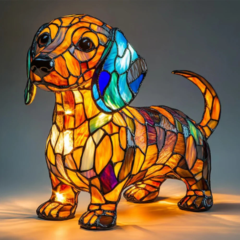 Luminous Dog - The Handmade Lamp That Makes Hearts Shine-Westeryn