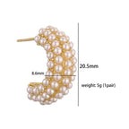 Classic Pearl Earrings-Westeryn