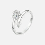 Whispering Paws Adjustable Ring-Westeryn
