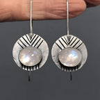 Katarina Moon Stone- Earrings-Westeryn