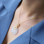 Tranquil Elephant Pendant Necklace-Westeryn