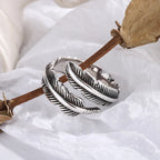 Celestial Feather Adjustable Ring-Westeryn
