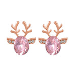 Enchanted Reindeer Crystal Studs-Westeryn