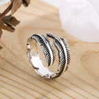 Celestial Feather Adjustable Ring-Westeryn