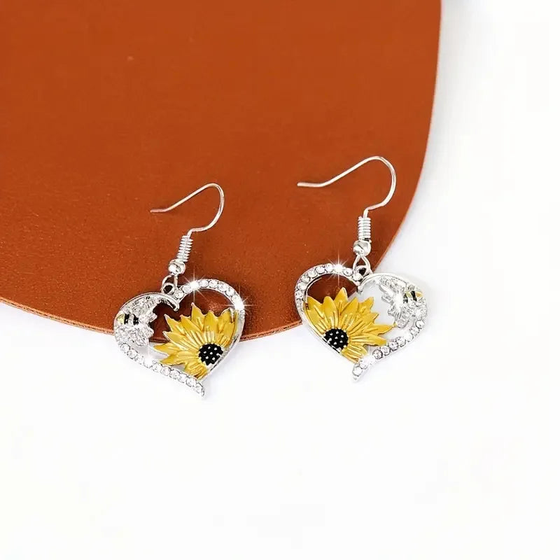 Whimsical Blossom Dangle Earrings-Westeryn
