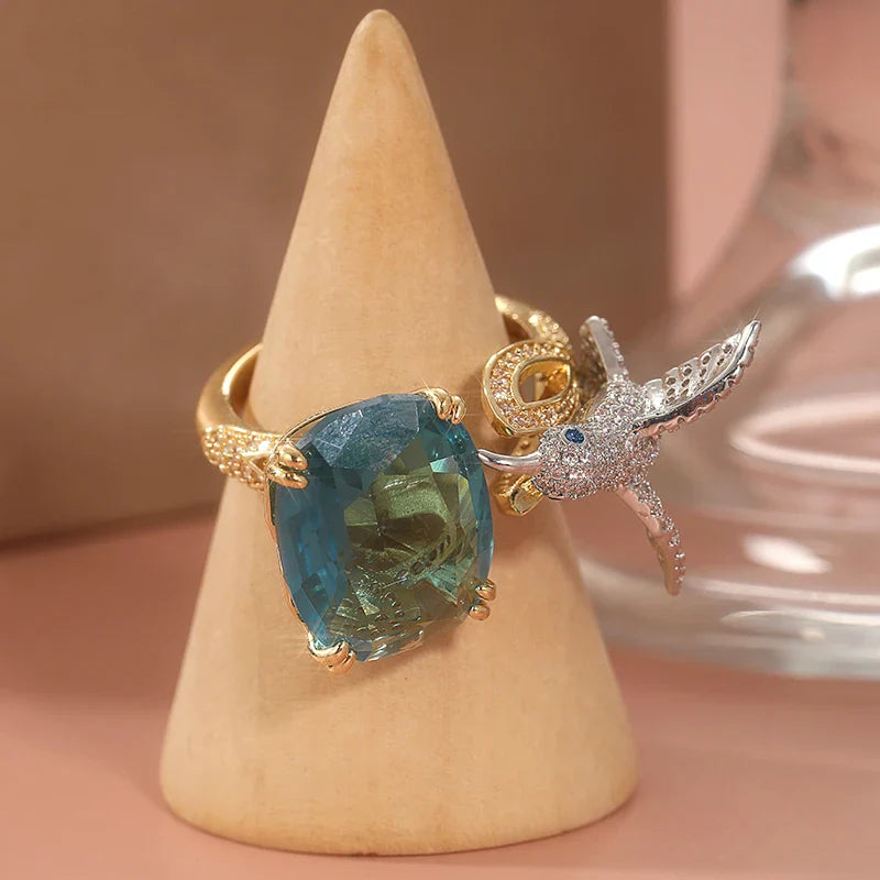 Celestial Hummingbird Ring-Westeryn