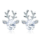 Enchanted Reindeer Crystal Studs-Westeryn