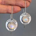 Katarina Moon Stone- Earrings-Westeryn