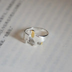 REYA – Elegant Adjustable Dachshund Ring Made of High-Quality 925 Sterling Silver-Westeryn