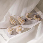 Classic Pearl Earrings-Westeryn