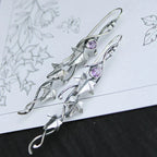 Vintage Elf Leaf Earrings-Westeryn